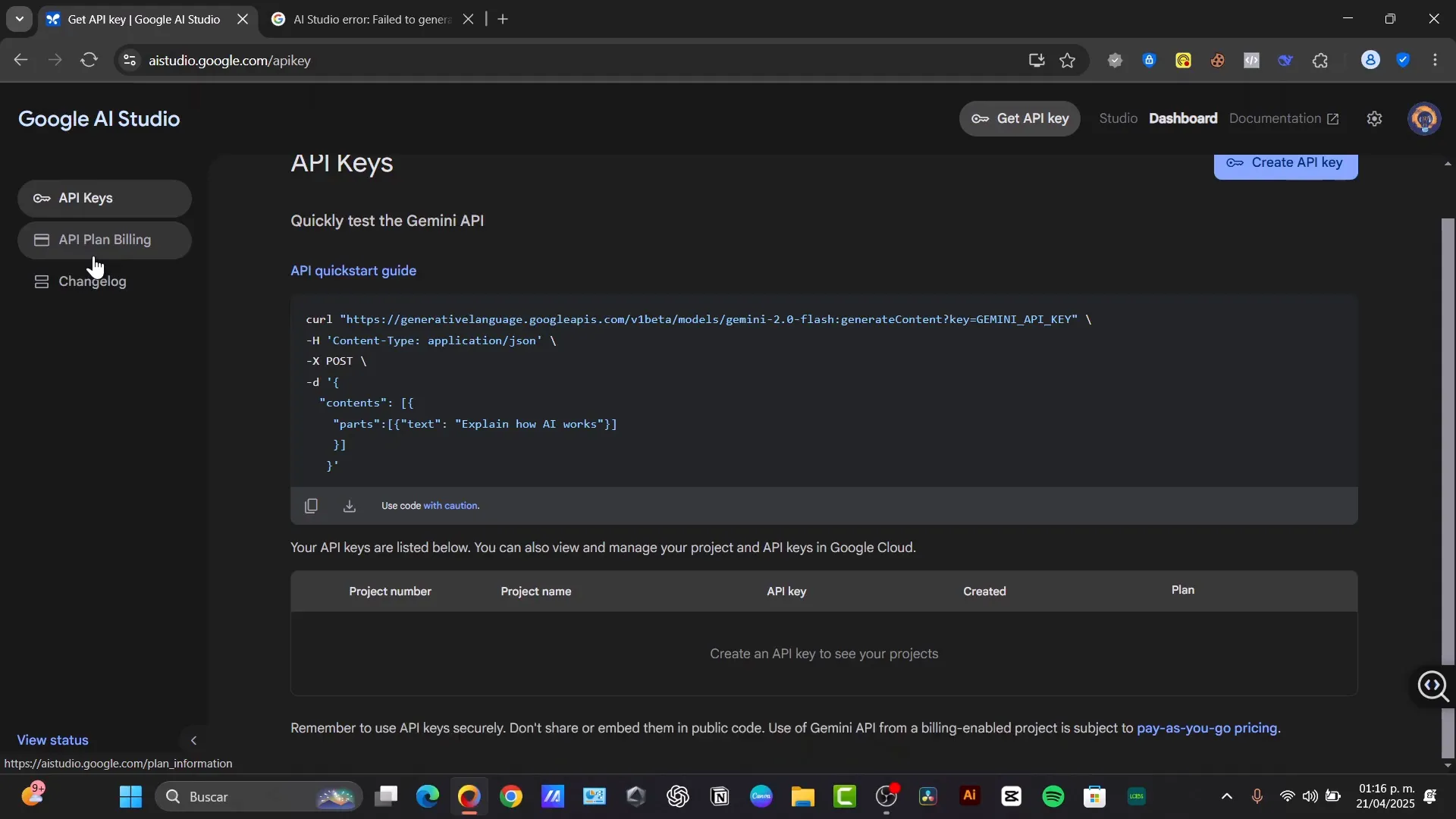 Translation and summarization features in Google AI Studio